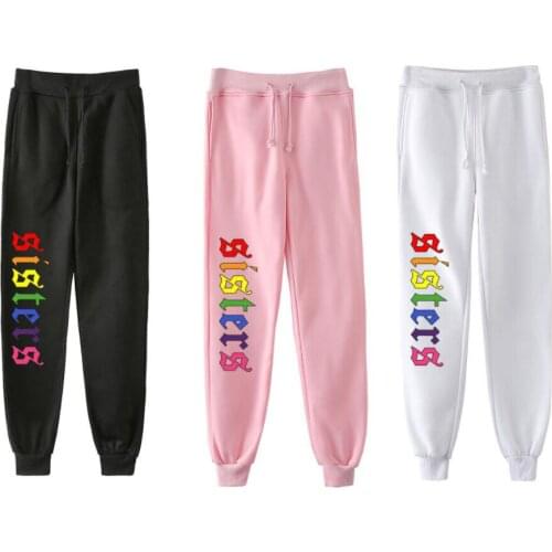 James Charles Sisters Logo Running Jogging Pants Men Women Bodybuilding Joggers Sweatpants Long Trousers Fitness Sport Pants