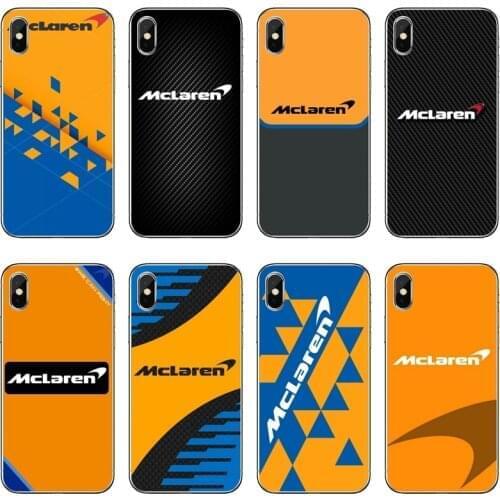 Racing car Mclaren Accessories Phone Case For Huawei P40 P30 P20 Pro P10 P9 Lite Y5 Y6 Y7 Y9 P Smart Plus 2018 2019