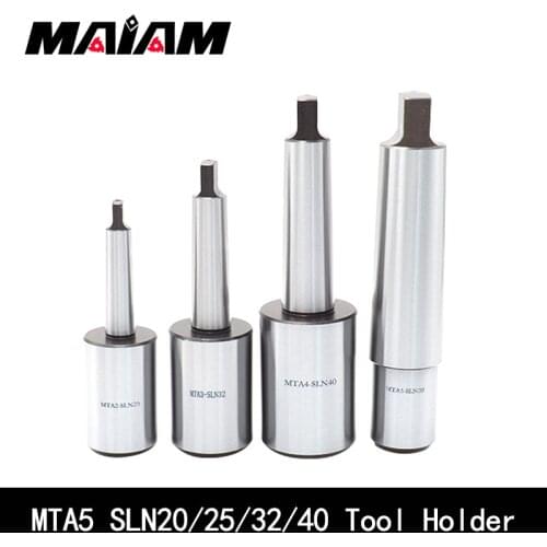 Mt5 sln20 sln25 sln32 sln40 tool holder Side fixed tool holder CNC U-drill tool holder U drill MTA5 Morse tool handle flat tail