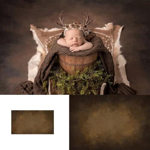 Newborn baby portrait photo shoot abstract Texture backdrop for photography studio brown background for photophone photocall