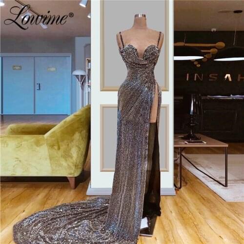 Hot Sexy African Party Dress Custom Made Long Arabic Evening Gowns Women 2019 Prom Dresses Abiye Gece Elbises With Long Train