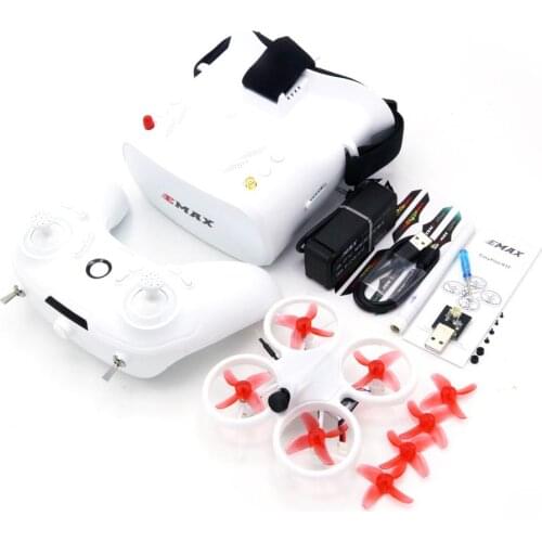 HobbyLane Pilot 82MM Mini 5.8G Indoor FPV Racing Drone With Camera Goggle Glasses RC Drone 2~3S RTF Version for Beginner
