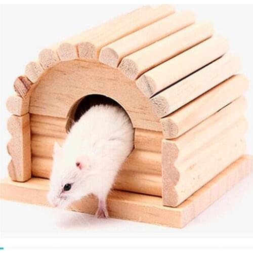 Hamster Maze wood toys Tube Tunnel Cage wood Seesaw House rainbow swing Small Animals Pets Play Toys for Rat Mouse Mice Hamsters