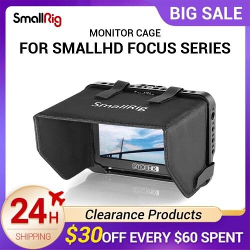 SmallRig DSLR Camera Monitor Cage with Sunhood for SmallHD Focus Series 5" monitor With Sunhood 2249