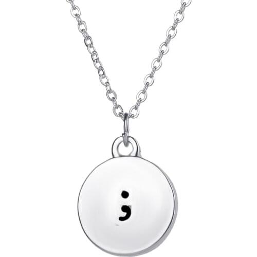 Euro-American Trendy Simple Pendant Necklace Fashion Silver Plated Chain Necklace For Girls Gifts Wholesale 20pcs/lot