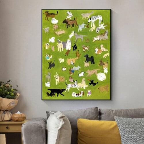 Personalized Baby Child Poster Nursery Art Print Animal Canvas Painting Wall Picture Nordic Kid Boy And Girl Bedroom Decoration