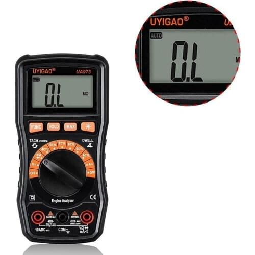 UA973 Portable Digital Display Automatic Multimeter Automatic Multimeter Digital Professional Multimeter Tester