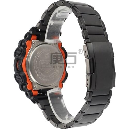 Stainless steel and Titanium alloy watch band Strap For GA-900