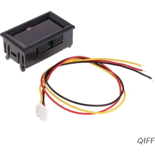 2 in 1 LED Tachometer Gauge Digital RPM Voltmeter for Auto Motor Rotating Speed Mar28