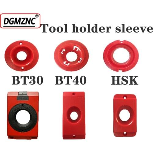 1pcs BT30 BT40 BT50 HSK32 HSK40 HSK50 HSK63 HSK100 tool holder sleeve tool car parts