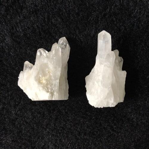 1pcs Mini Quartz Crystal Cluster,Crystal Points Healing Cluster Mini Quartz Cluster / Quartz Crystal / Quartz Specimen 1"-1.5"