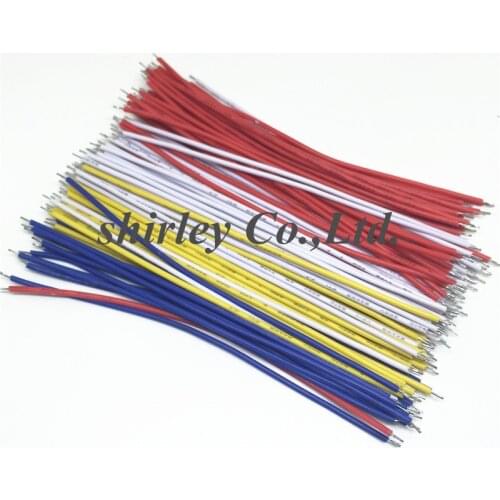 10pcs 10cm 20cm 30cm 35CM Tinned copper 24AWG electric wire harness 1007# PVC insulated cable , Red black green blue white wire