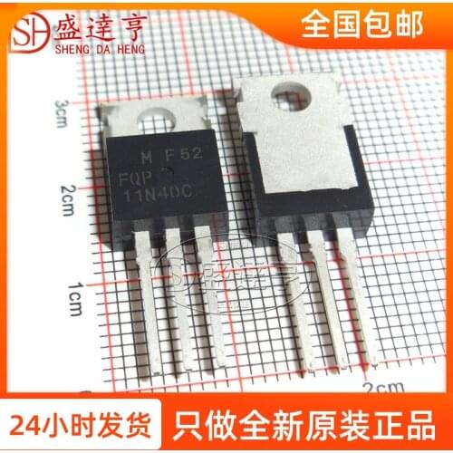 10Pcs/Lot FQP11N40C 11A 400V TO-220 DIP MOSFET Transistor NEW Original In Stock