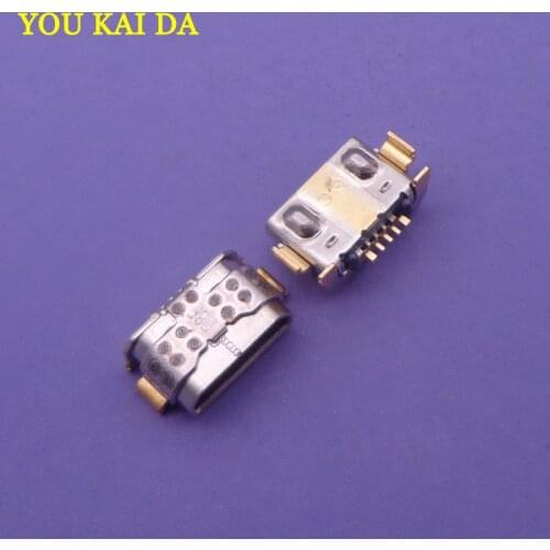 5-100X For Huawei Y6 2017 MYA-L41 micro USB charger socket charging connector dock port plug top quality new repair replacement