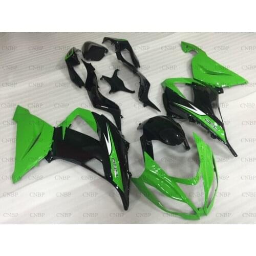 636 Zx-6r 2013 - 2016 Fairings Ninja Zx-6r 15 16 Fairings Zx6r 13 14 Green Black Abs Fairing