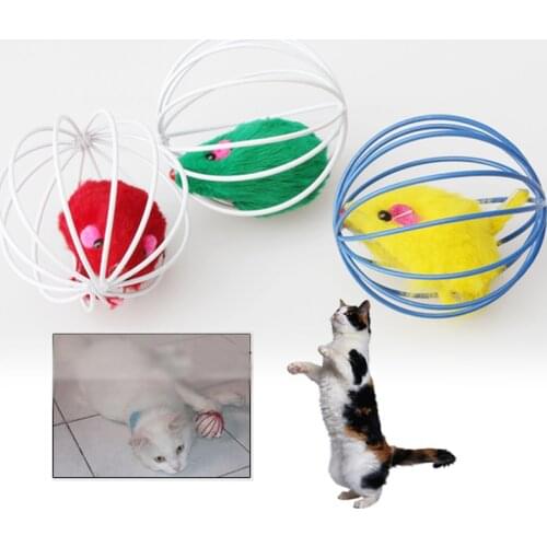 ANGRLY Pet Cat Lovely Kitten Gift Funny Play Toys Best Gift Popular New Pet Cat Toy Mouse Ball Lovely Kitten Gift Funny Play Toy