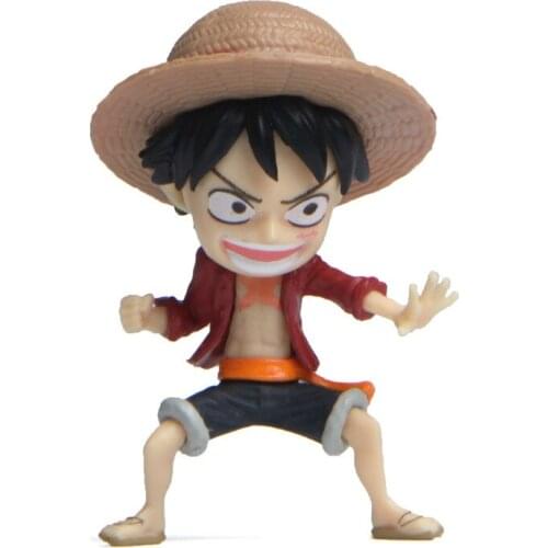 Anime ONE PIECE Monkey D. Luffy Q.Ver PVC Figure Model Toy New No Box