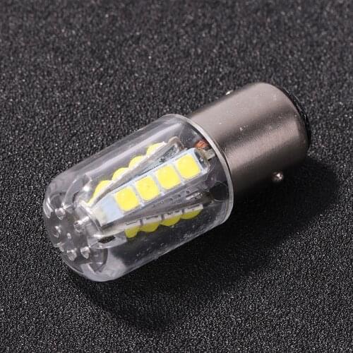 Car LED Brake Signal Light Car Boat Reverse Backup Lamp Front Tail Lamp Transparent 1157 BA15D 3W 12-24V LED Bulb