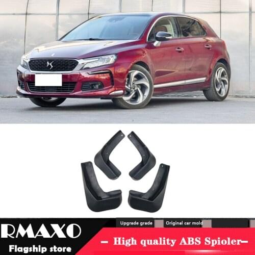 For DS 4 2016-2018 Mudflaps Splash Guards Front rear Mud Flap Mudguards Fender Modified special