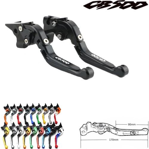 For Honda CB500F/X CB500 F CB500 X 2013 2014 2015 !With Logo CNC Motorcycle Foldable Extending Brake Clutch Levers