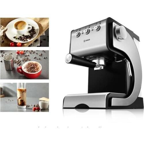 Donlim home coffee machine Italian 20Bar high pressure extraction espresso cafe streamer pump stainless steel CM4621C 230V