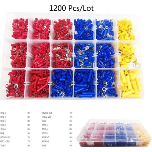 Electrical for Cable connector wire terminal Multiple styles Quick male and female docking crimp terminales 280/400/480/1200PCS