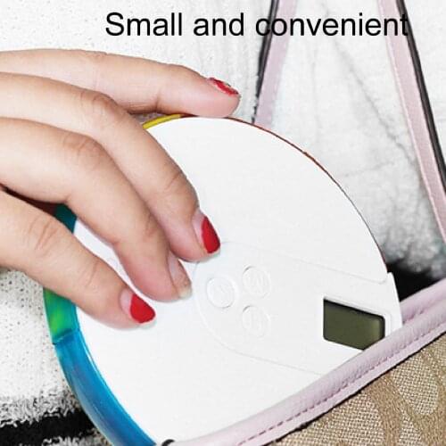 7 Grid Electronic Timing Pill Box Intelligent Reminder Pill Case Pill Box Digital Alarm Organizer Pill Box Medicine Timing Case