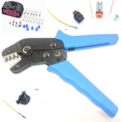 ECU Terminal crimping tool BARREL CRIMPER OPEN BARREL Automotive AUX switch for 000979009E 00097912E Audi Skoda DELPHI DJ623