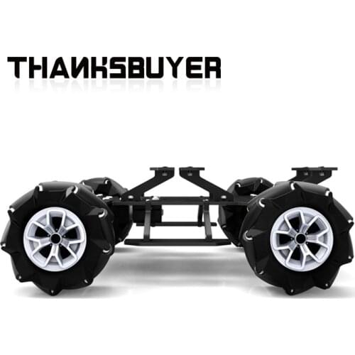 Mecanum Wheel Robot Car 4WD Omnidirectional Smart Car Chassis 4WD 0.65A 2.6A 250RPM 460RPM for Raspberry Pi STM32