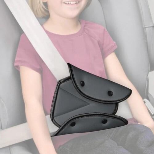 Car Seat Belt Cover Child Seatbelt Holder Padding Auto Adjustable Baby Shoulder Positioner Covers for Kids Safety