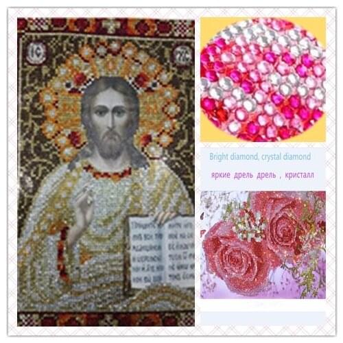 2019 new arrived hot sale Diamond Embroidery Religions Diamond painting needwork DIY 5D Crystal diamond painting Decor gift