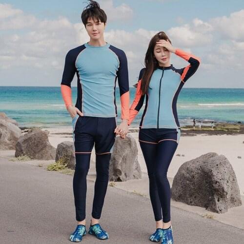 Swimming Clothes For Women Long Sleeve Swimsuits Surf Swimwear Ladies Rashguard Korea With Sleeves Girls Rash Guard Womens Suit