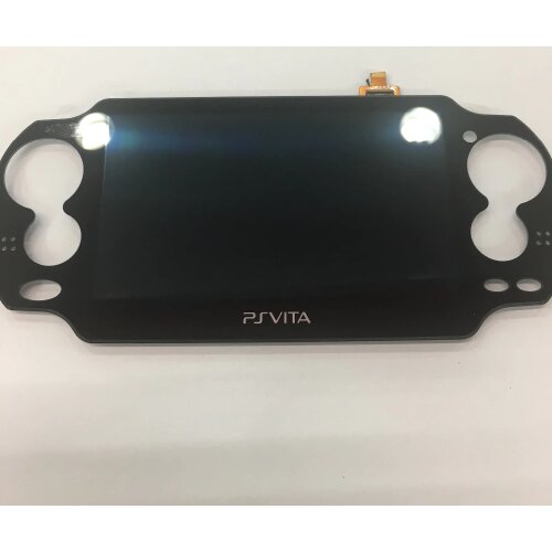 Original new for ps vita psvita psv 1 1000 100x lcd display with touch screen digital assembled black