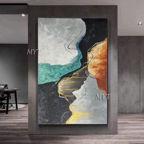 Palette Knife Art Abstract Oil Painting 100% Hand Painted Unframed Wall Hangings Wall Decorative Canvas Art Craft Pictures