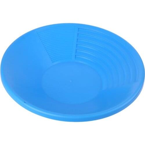 15" Plastic Gold Pan Gold Basin For Sand Mud Mineral Processing Gold Rush Tools