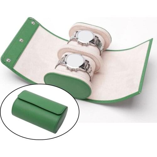 Luxury Watch Travel Case PU Soft Bracket Gifts for Holding Wristwatch