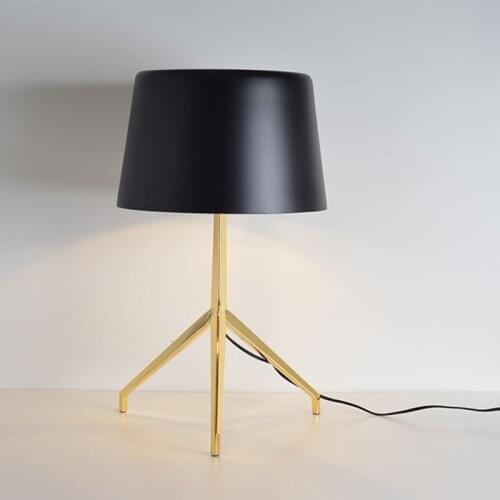Modern Metal Table Light Living Room Bedroom Bedside Reading Decor Art Desk Lamp Decor Lighting Fixture TA256
