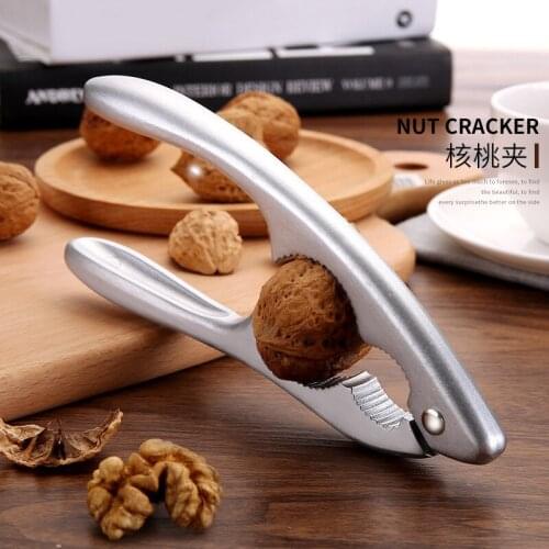 Aluminum alloy walnut clip, crab claw clip, nut clip, peeling, creative lazy kitchen gadget