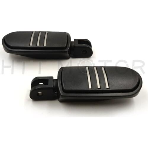 Aftermarket free shipping motor parts Streamliner Black Footpeg Footrest For Harley 2018-later FXBB FXBR FXBRS FXLR 2019