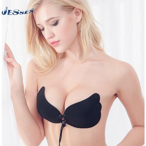 Strapless Self Adhesive Covers Bandage Invisible Bras Nipple Sticky Backless Bra Women Silicone Intimates Large Cups Chest Pads