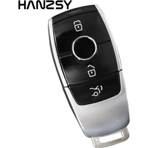3 Buttons Remote Key shell Fob for Mercedes Benz E300L S320 S350 C200L S450l S500l AMG GLC Smart Key Case Cover