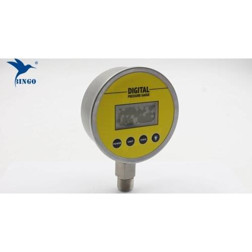 Digital pressure gauge for oil water liquid pressure gauge
