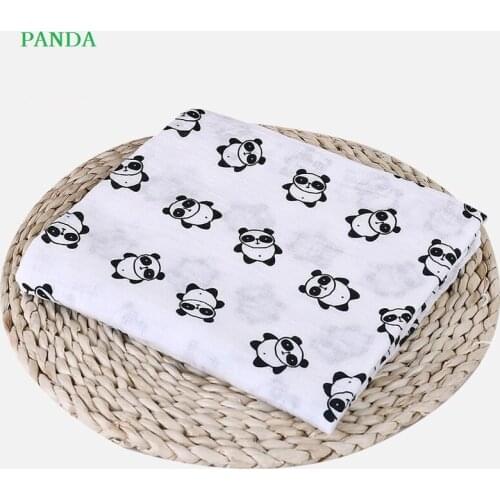 Muslin Newborn Baby Blankets Children Cotton Soft Supplies Infant Baby Multifunctional Wrap Swaddle 2 layers Gauze Bath Towel