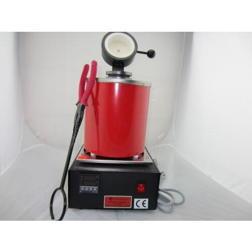 Diy Digital Melting Furnace 2kg metal furnace 110v gold mini electronic melting furnace temperatures up to 1100 degrees