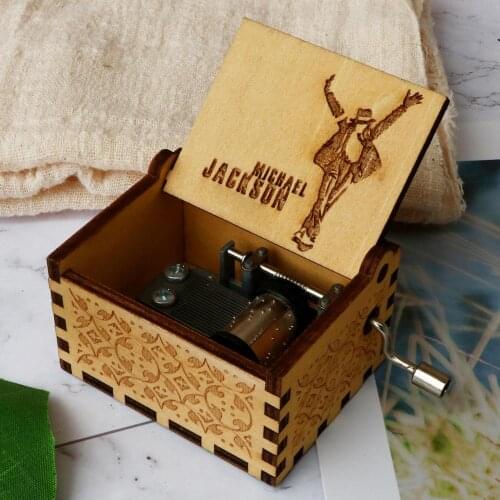Y-Wooden Classical Musical Box Music Boxes Commemorative Decoration Musical Boxes Birthday Christmas Gift