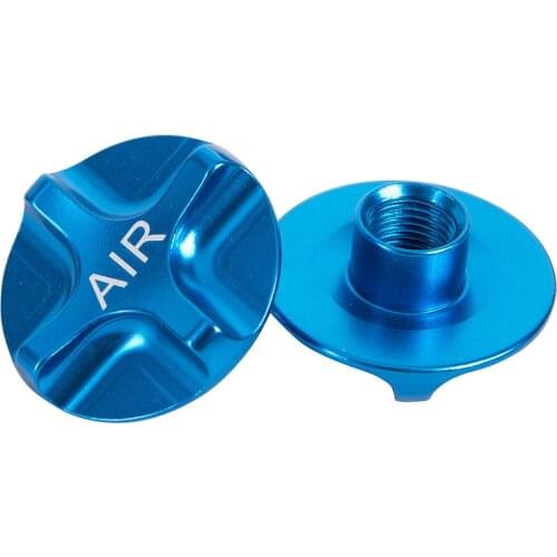 1pc 28mm Aluminium Alloy Bicycle Front Fork Valve Cover Crown Valve Protective Cap Front Fork Airtight Cover for SUNTOUR