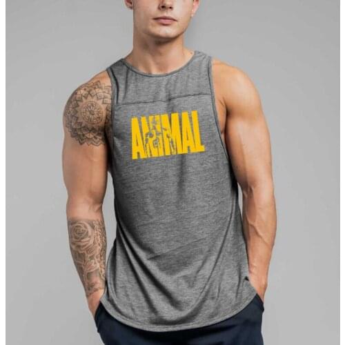 New Brand Fashion Mens Workout Clothing Cotton Summer Gyms Fitness Bodybuilding Tank Tops Men Stringer Sleeveless Shirts Vest