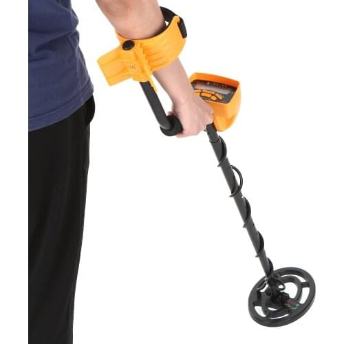 KKmoon Metal Detector LCD Display Nugget Detector Underground Treasure Hunter with Three Detect Modes Adjustable Sensitivity