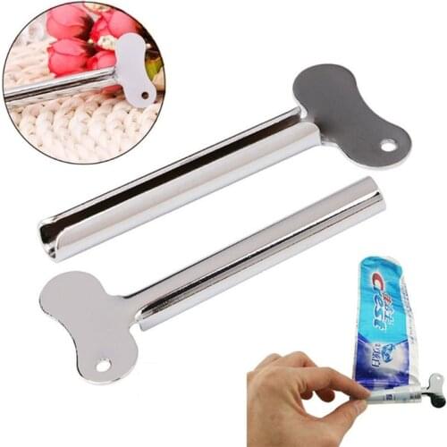 2021 Hot Sale Reusable Stainless Steel Toothpaste Squeezer Multifunctional Plastic Cream Tube Squeezing Cosmetic Oil Paint Squee