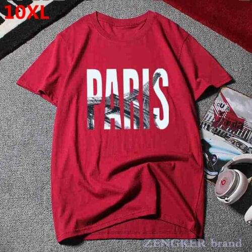 Plus size cotton T-shirt short-sleeved mens compassionate oversized 10XL 9XL 8XL round neck trend mans undershirt